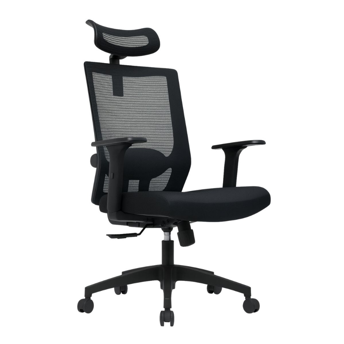 GENERICO - SILLA DE OFICINA PRESIDENCIAL ERGONÓMICA - FER NEGRO