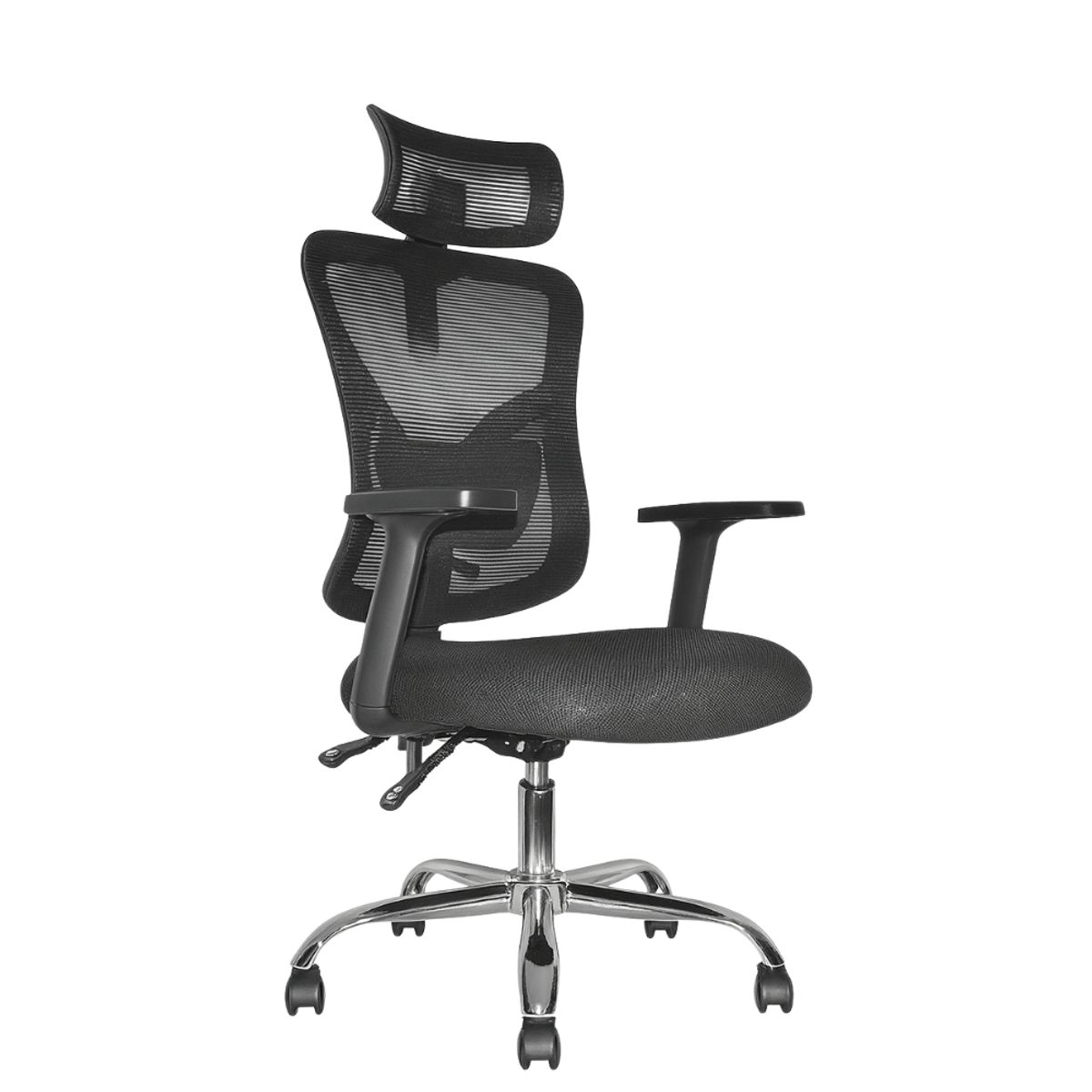 GENERICO - SILLA DE OFICINA PRESIDENCIAL ERGONÓMICA - FONE NEGRO