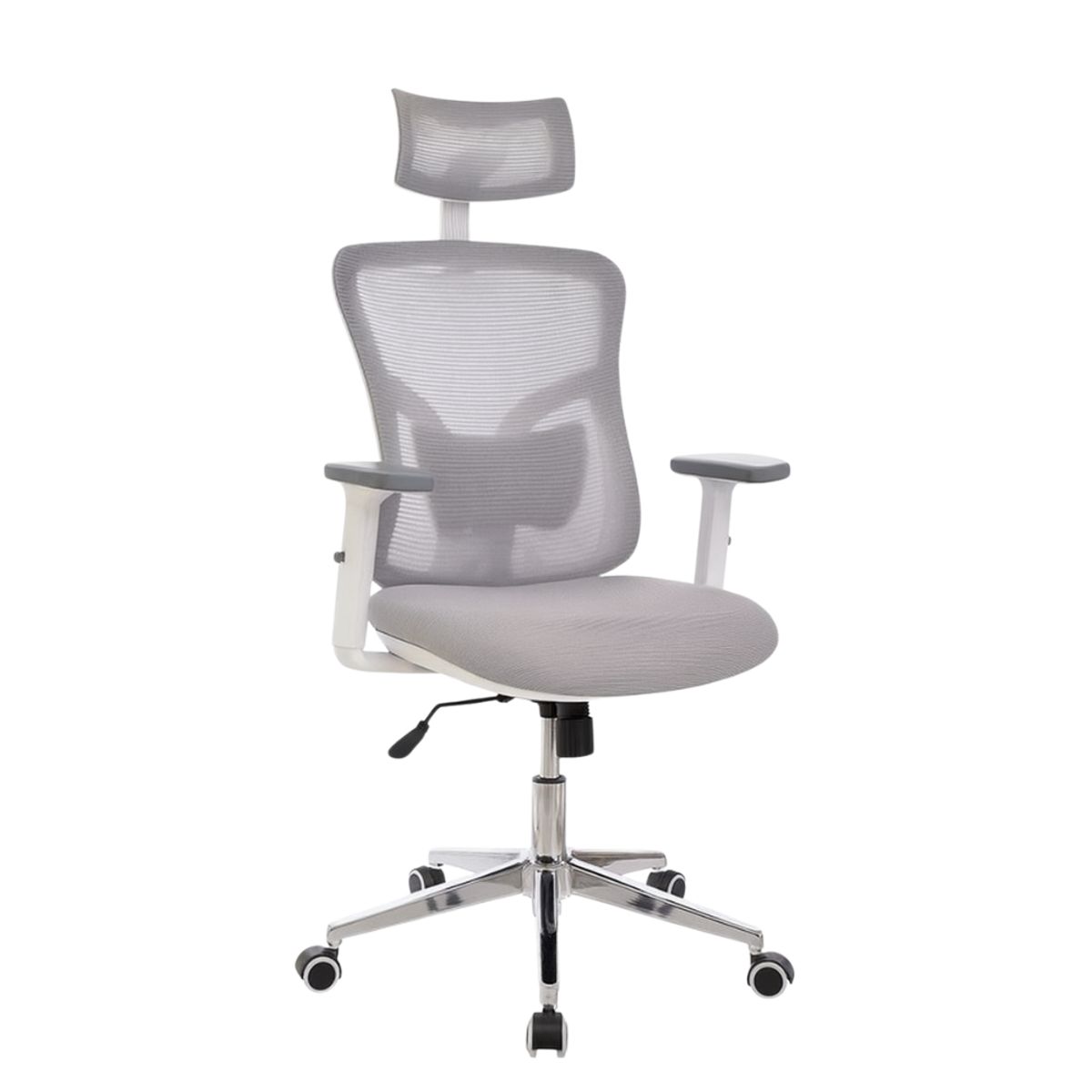 GENERICO - SILLA DE OFICINA PRESIDENCIAL ERGONÓMICA - FONE ULTRA GRIS