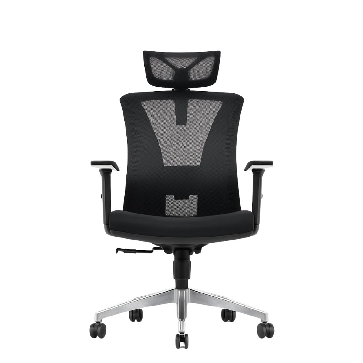 GENERICO - SILLA DE OFICINA PRESIDENCIAL ERGONÓMICA - VERSALLES NEGRO