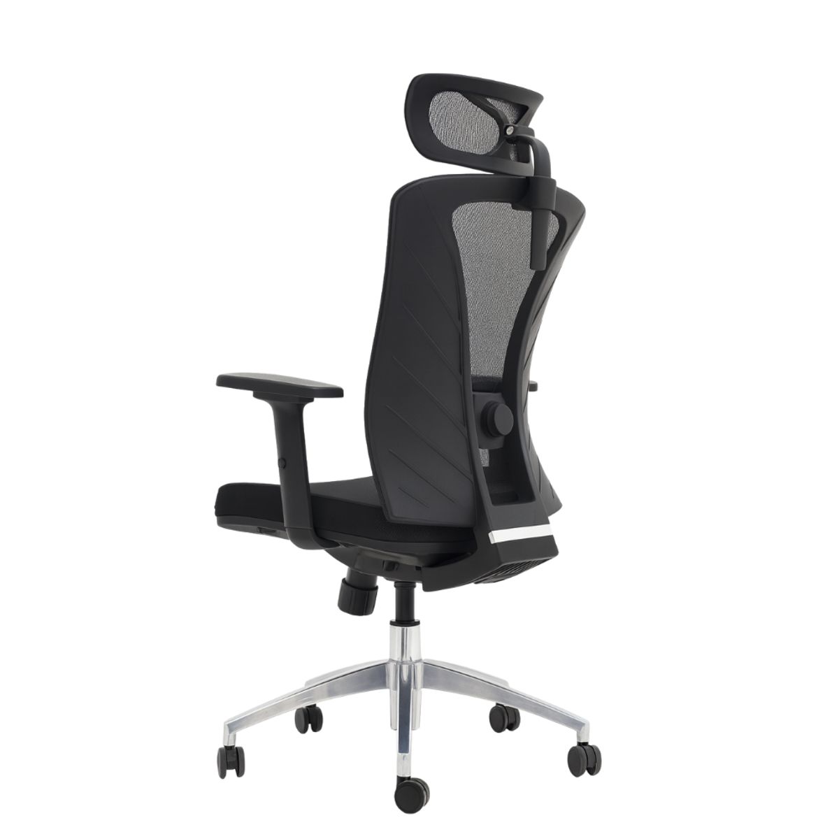 GENERICO - SILLA DE OFICINA PRESIDENCIAL ERGONÓMICA - VERSALLES NEGRO