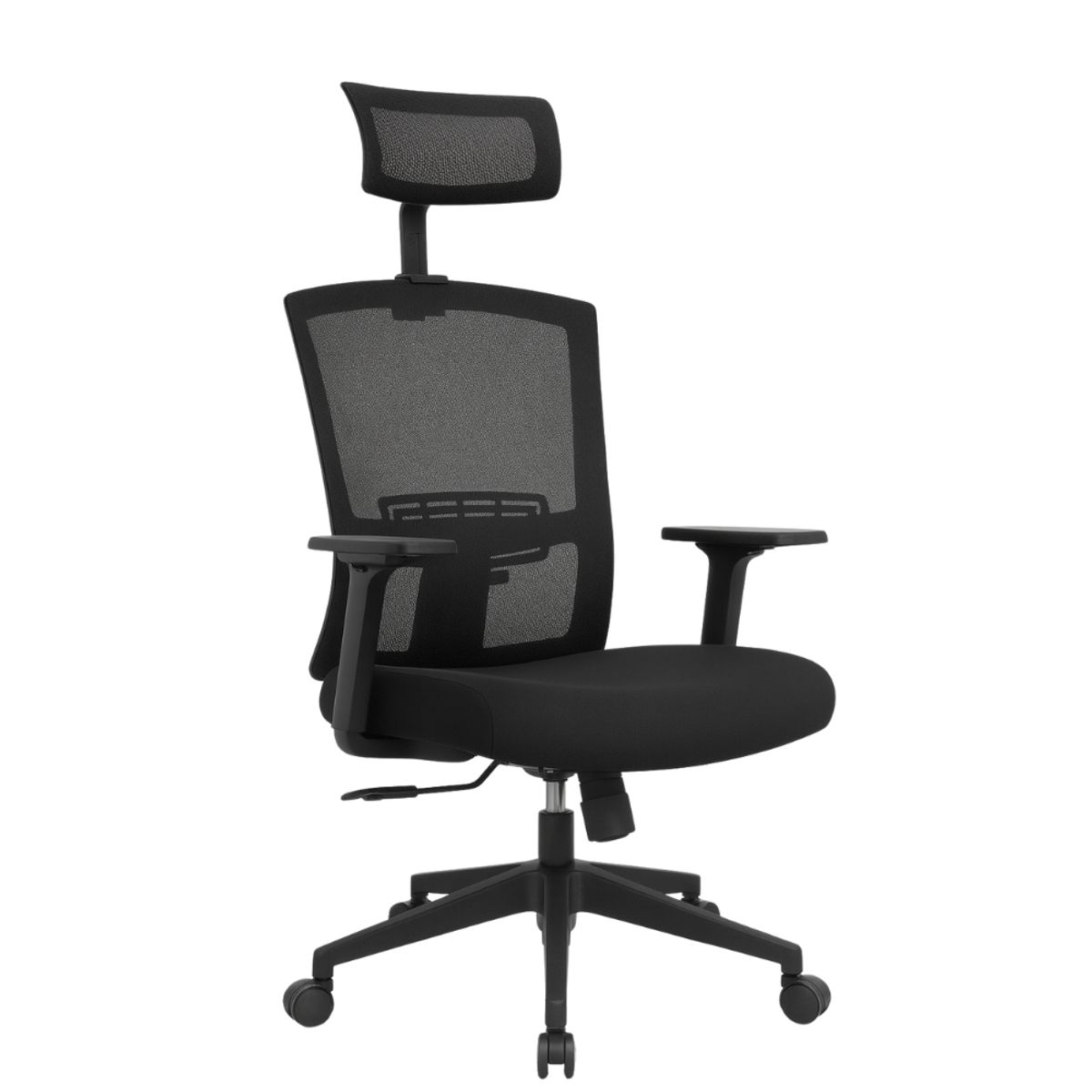 GENERICO - SILLA DE OFICINA PRESIDENCIAL ERGONÓMICA - CORP NEGRO