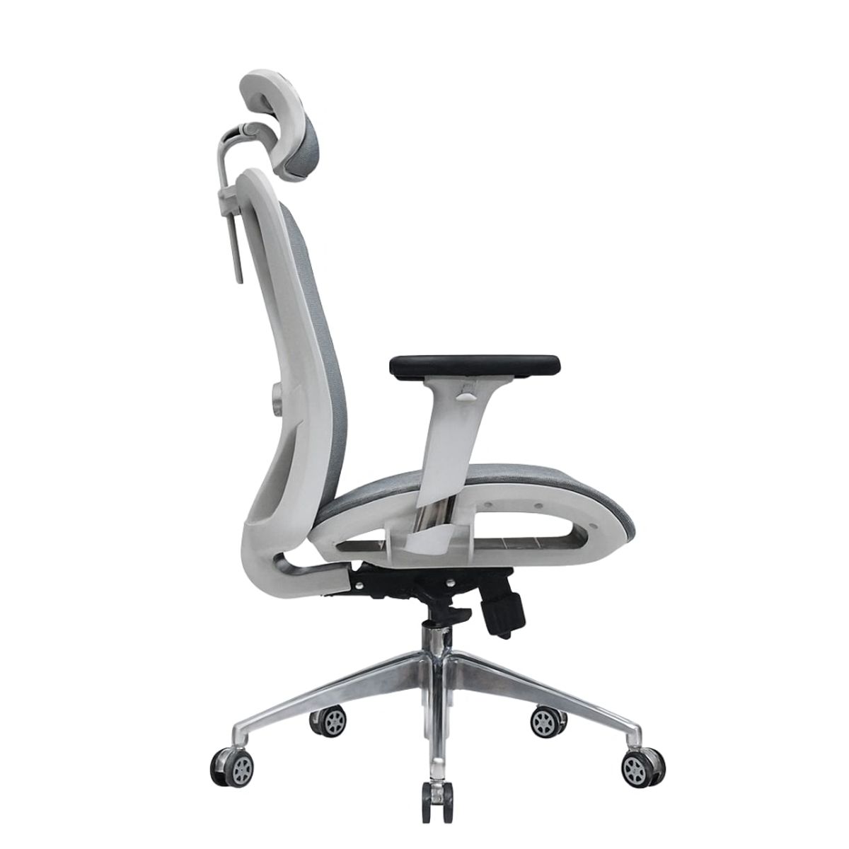 GENERICO - SILLA DE OFICINA PRESIDENCIAL ERGONÓMICA - LEVI PLUS GRIS