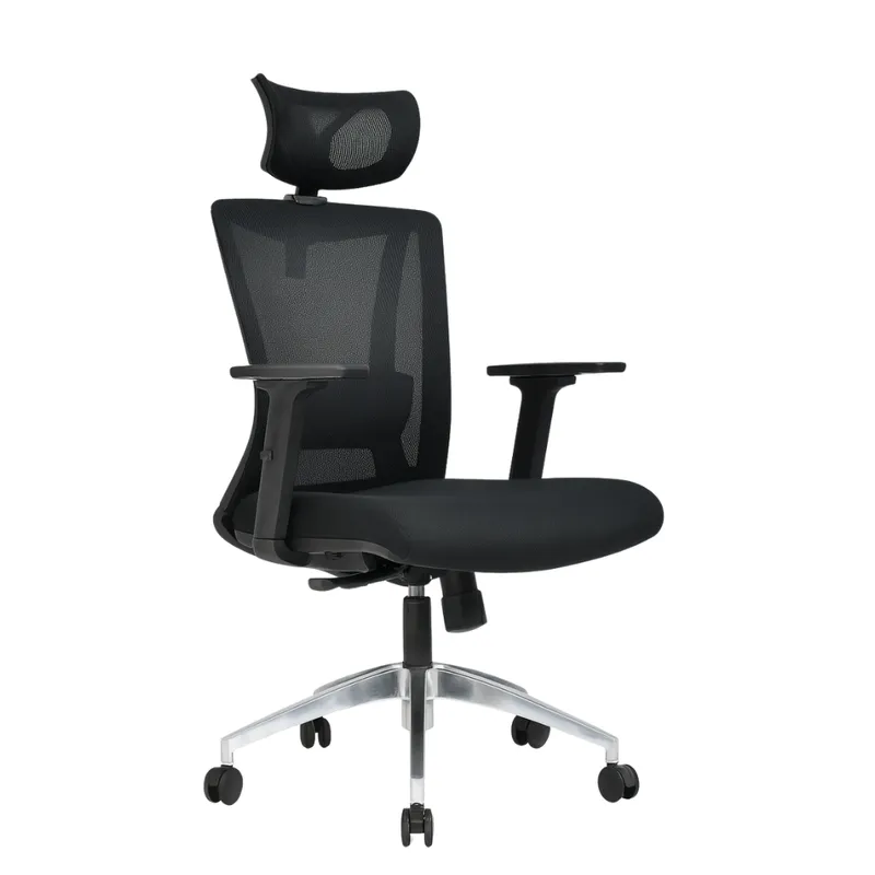 GENERICO - SILLA DE OFICINA PRESIDENCIAL ERGONÓMICA - SPIKE NEGRO