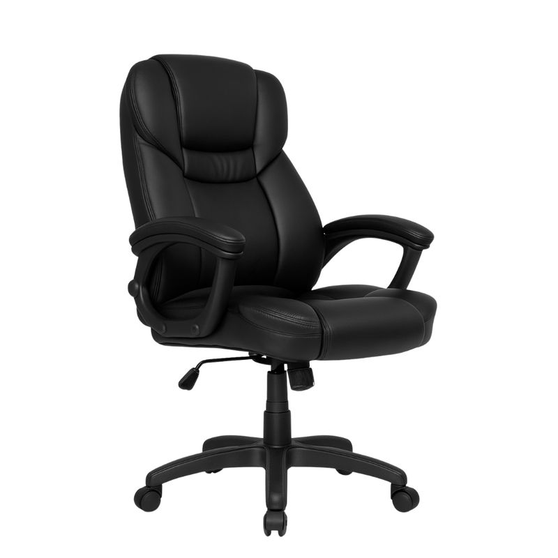 GENERICO - SILLA DE OFICINA PRESIDENCIAL ERGONÓMICA - CITY NEGRO