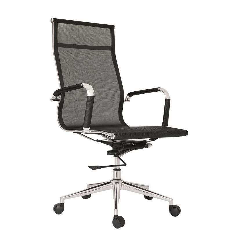GENERICO - SILLA DE OFICINA PRESIDENCIAL ERGONÓMICA - APOLO NEGRO