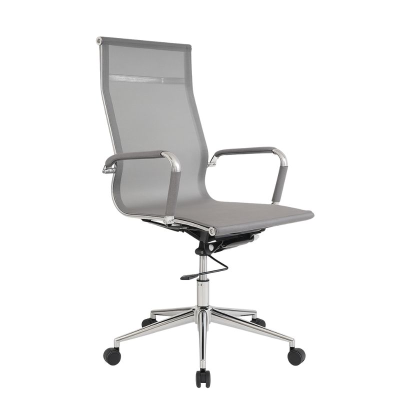 GENERICO - SILLA DE OFICINA PRESIDENCIAL ERGONÓMICA - APOLO GRIS