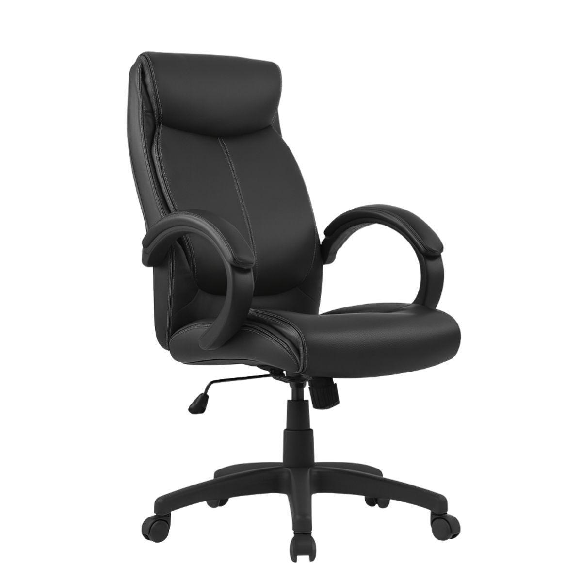GENERICO - SILLA DE OFICINA PRESIDENCIAL ERGONÓMICA EVA NEGRO