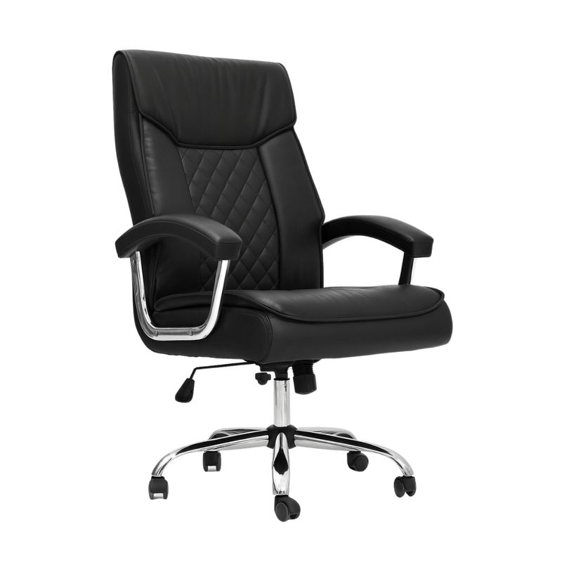 GENERICO - SILLA DE OFICINA PRESIDENCIAL ERGONÓMICA - CLASSICII NEGRO