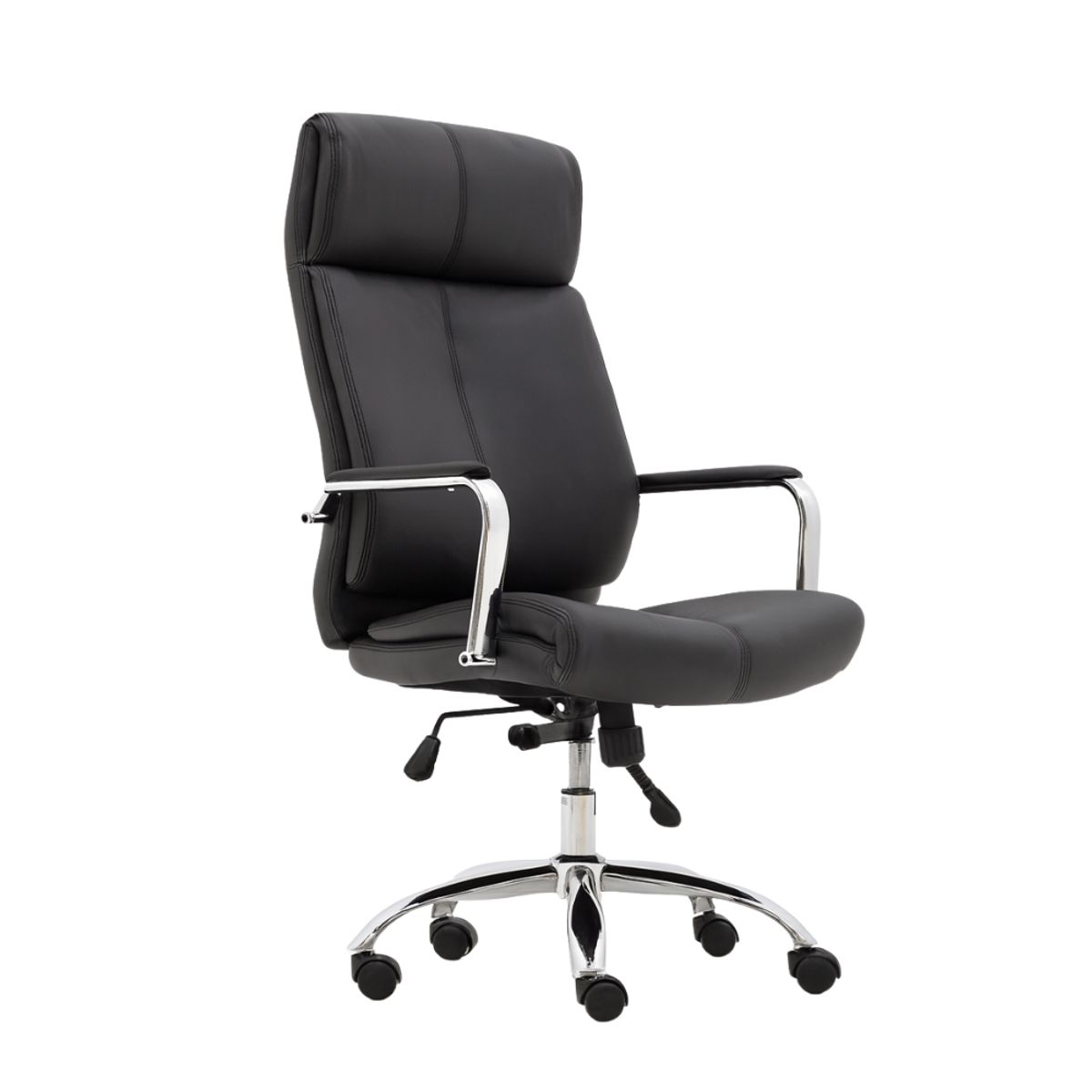 SILLA DE OFICINA PRESIDENCIAL ERGONÓMICA - PARIS NEGRO, marca GENERICO - Foto 2