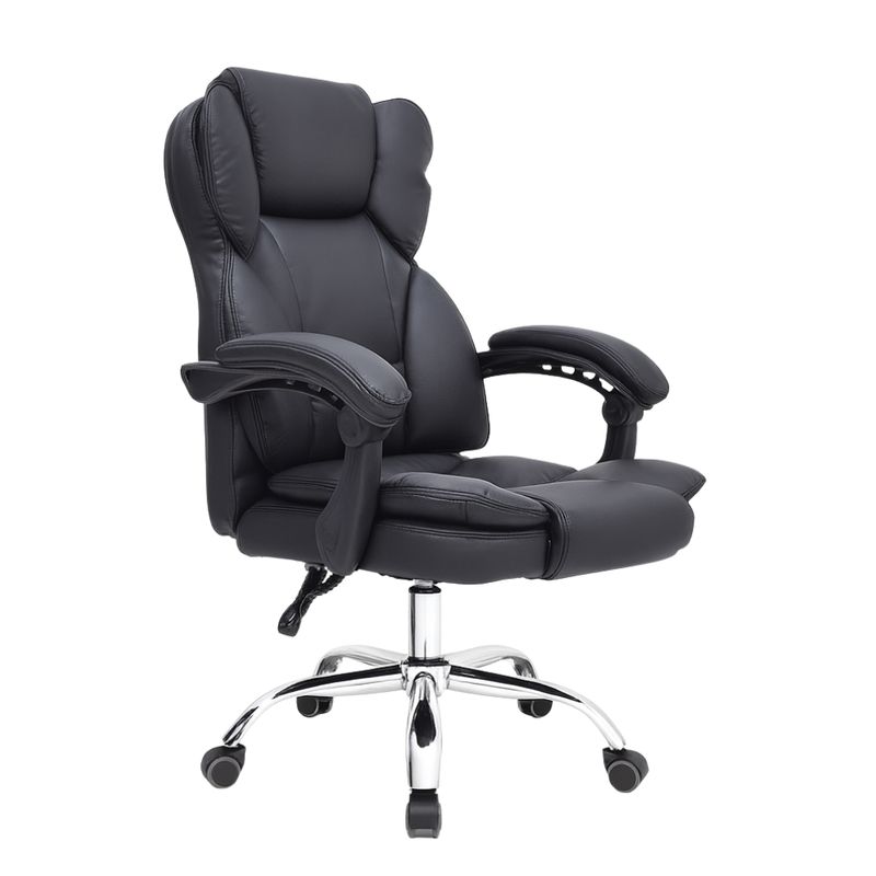 GENERICO - SILLA DE OFICINA PRESIDENCIAL ERGONÓMICA - BROTSRP NEGRO