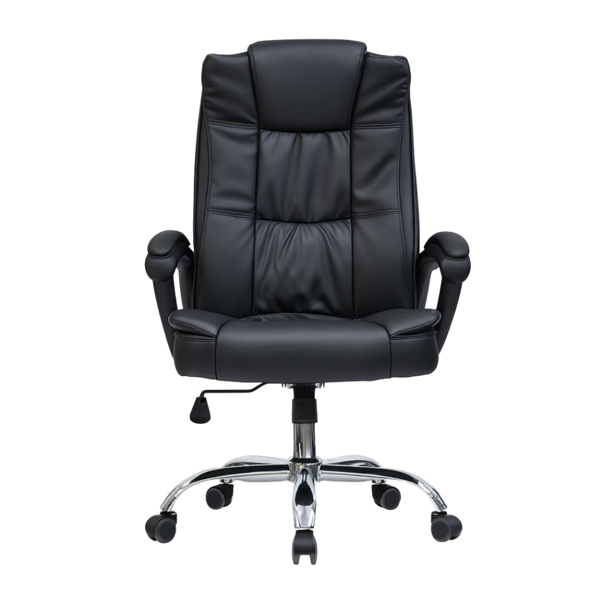 GENERICO - SILLA DE OFICINA PRESIDENCIAL ERGONÓMICA - KICKS NEGRO