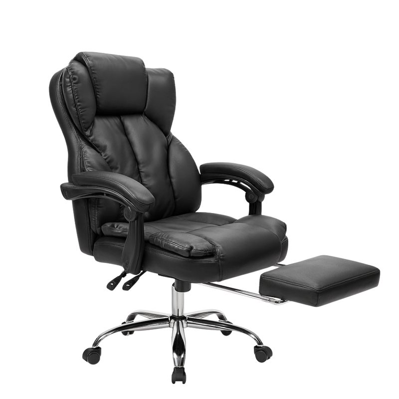 GENERICO - SILLA DE OFICINA PRESIDENCIAL ERGONÓMICA OV - DELTACRP NEGRO