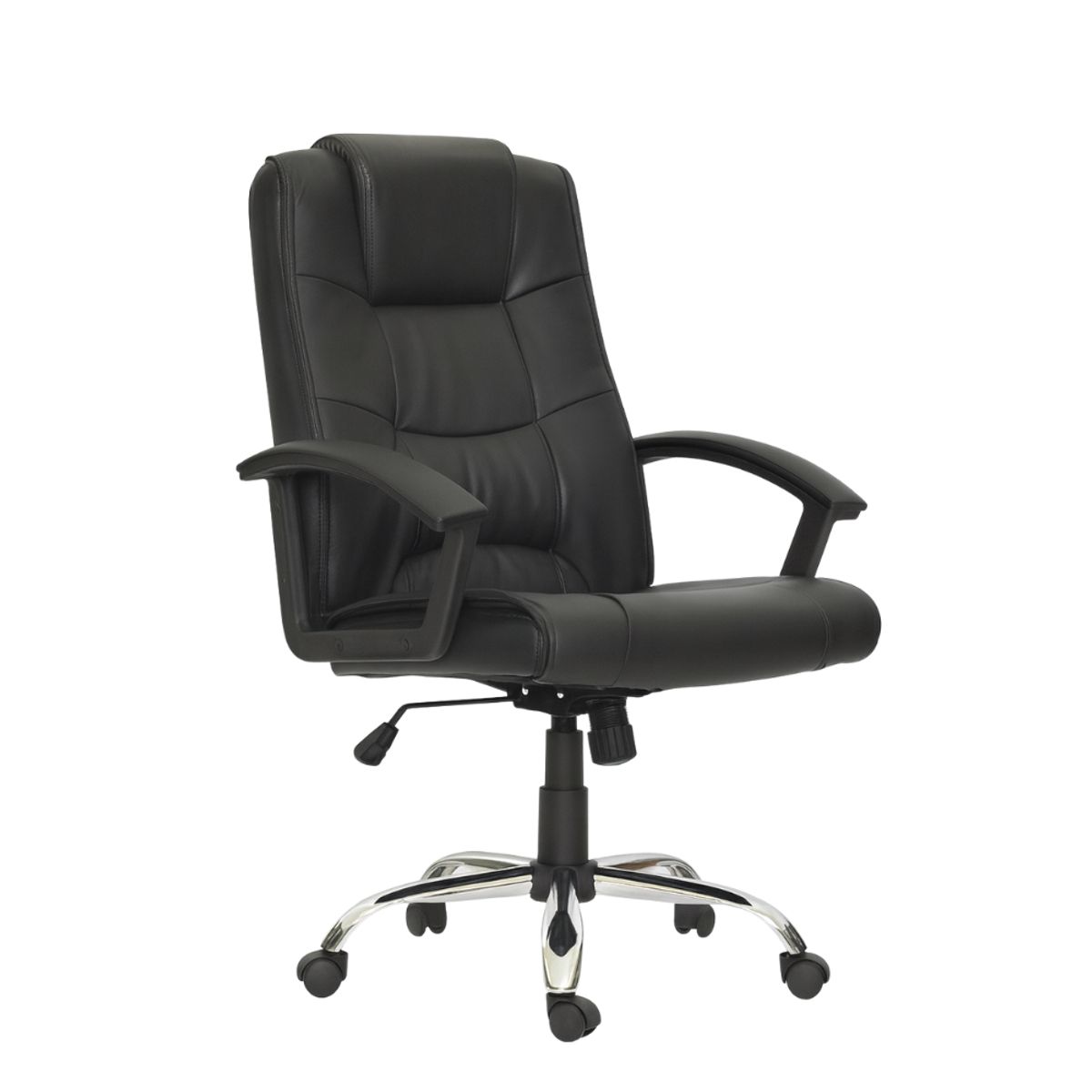 GENERICO - SILLA DE OFICINA PRESIDENCIAL ERGONÓMICA - BASIC NEGRO
