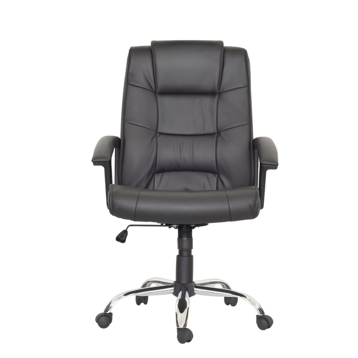 GENERICO - SILLA DE OFICINA PRESIDENCIAL ERGONÓMICA - BASIC NEGRO