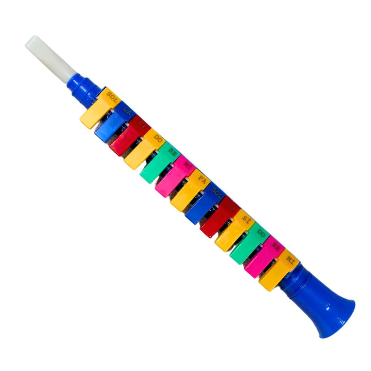 GENERICO - Piano Flauta Melódica 13 Notas Azul