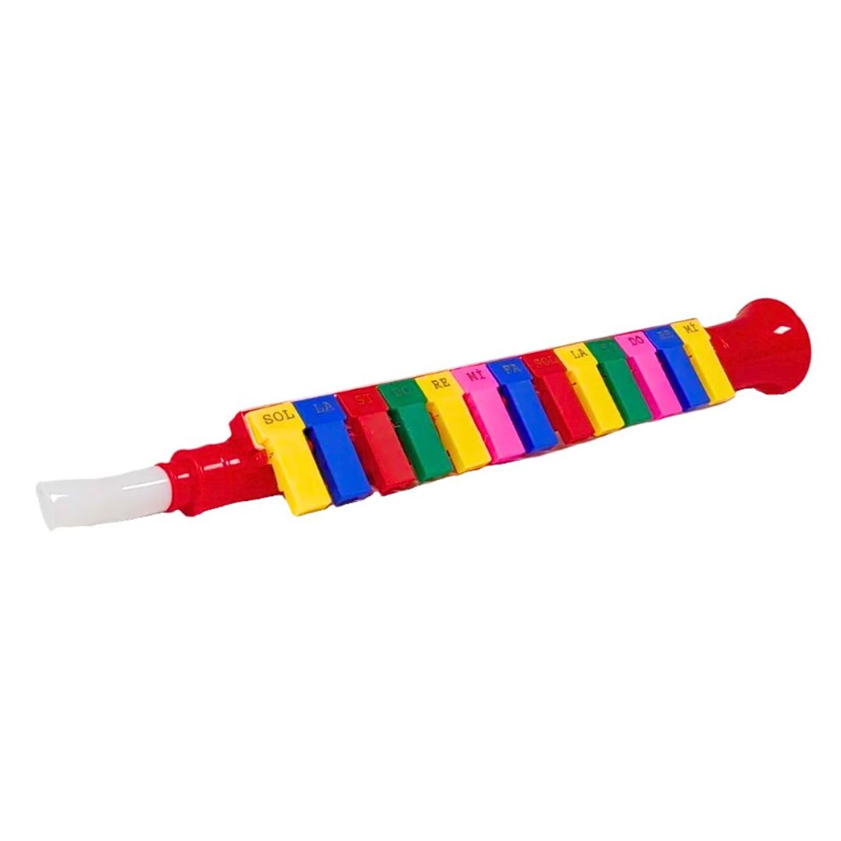 GENERICO - Piano Flauta Melódica 13 Notas Rojo