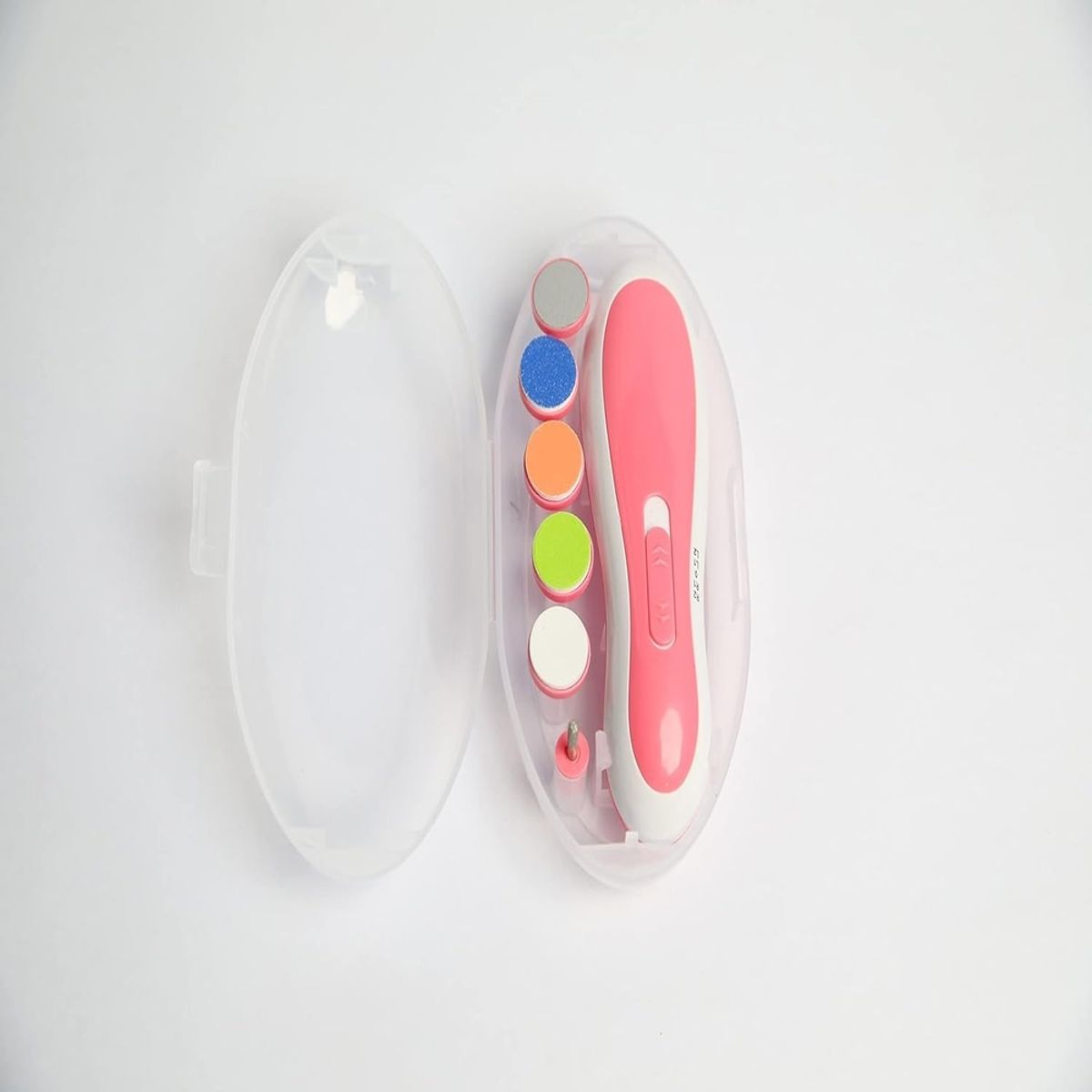 GENERICO - RECORTADOR DE UÑAS PARA BEBÉ 6 EN 1 ROSADO