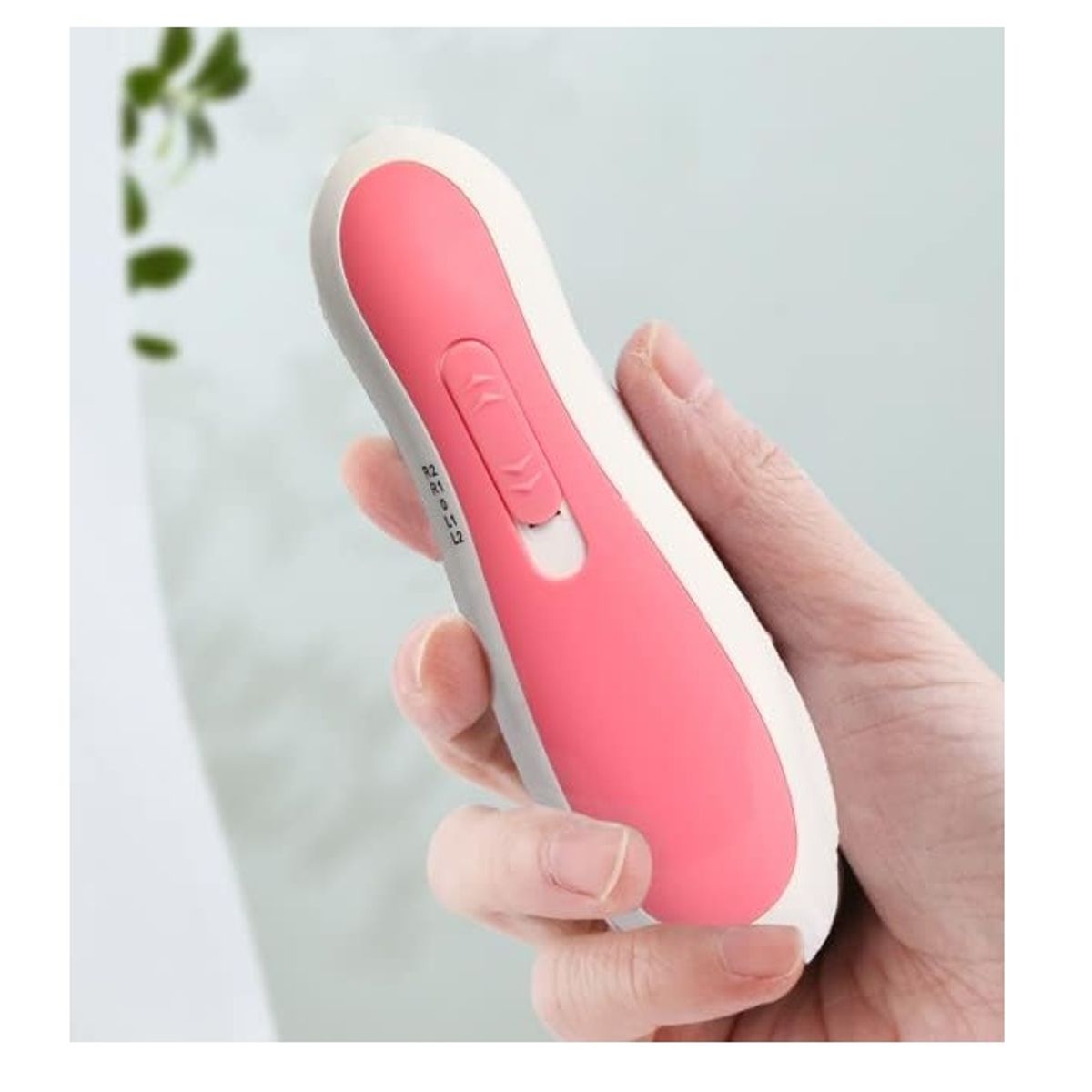 GENERICO - CORTAUÑAS PARA RECIÉN NACIDOS Y ADULTOS 6 EN 1 ROSADO