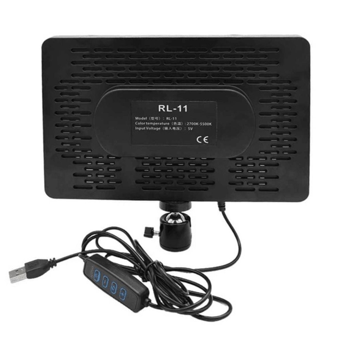 GENERICO - Kit Panel de Iluminación LED RL-11 para Fotografia + Trípode 21m