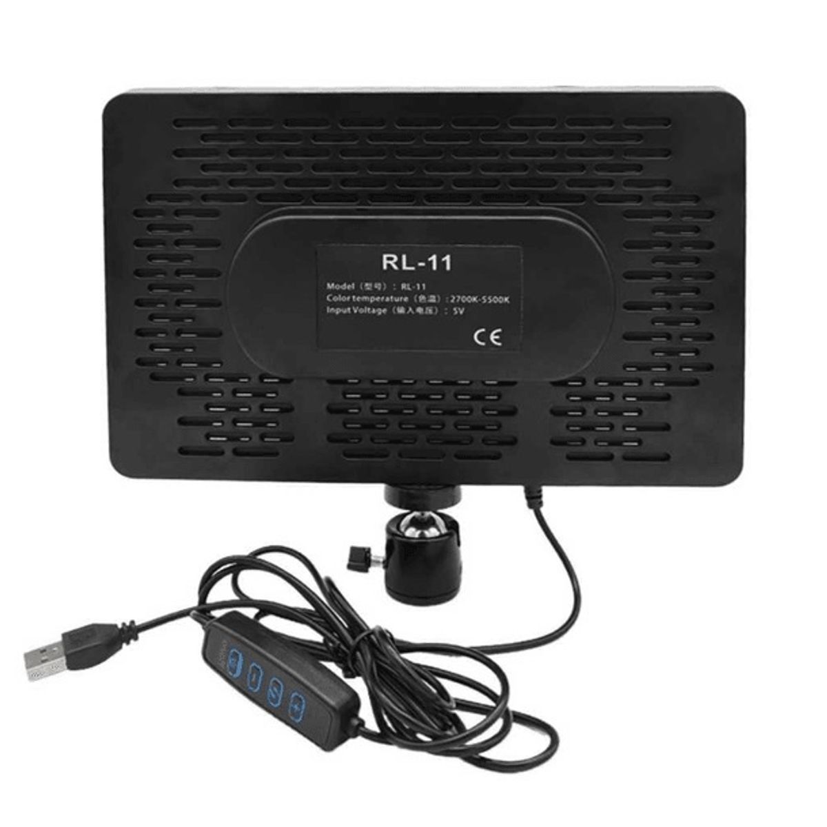 GENERICO - Kit Panel de Iluminación LED RL-11 para Fotografia + Trípode 21m