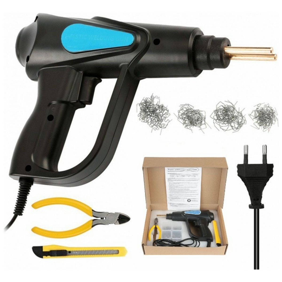 QUICK - Cautín Pistola Soldador De Plástico 70w