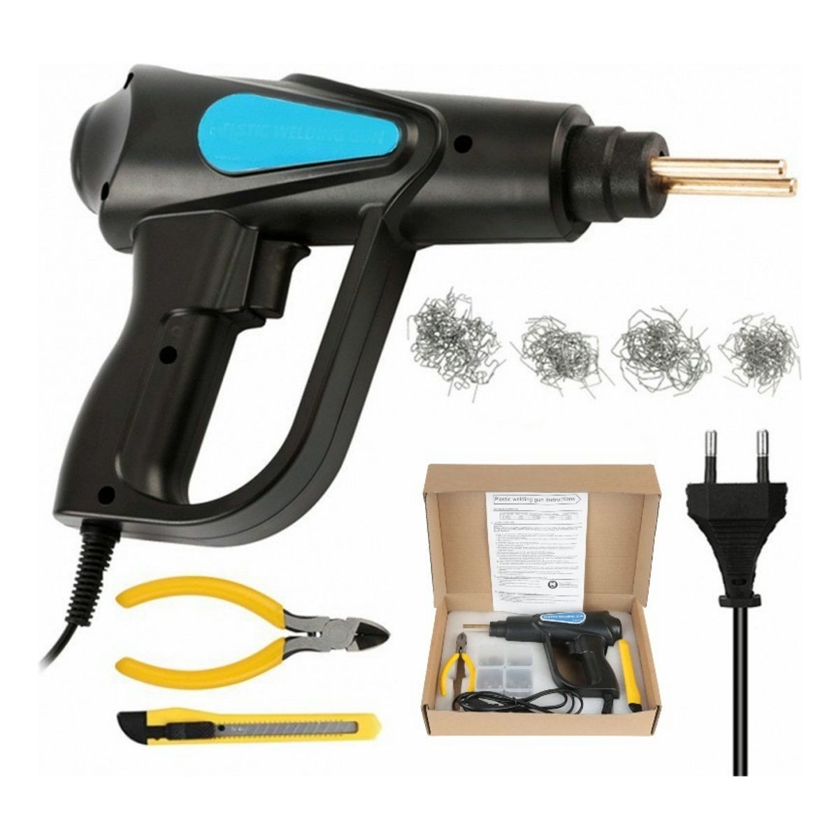 QUICK - Cautín Pistola Soldador De Plástico 70w