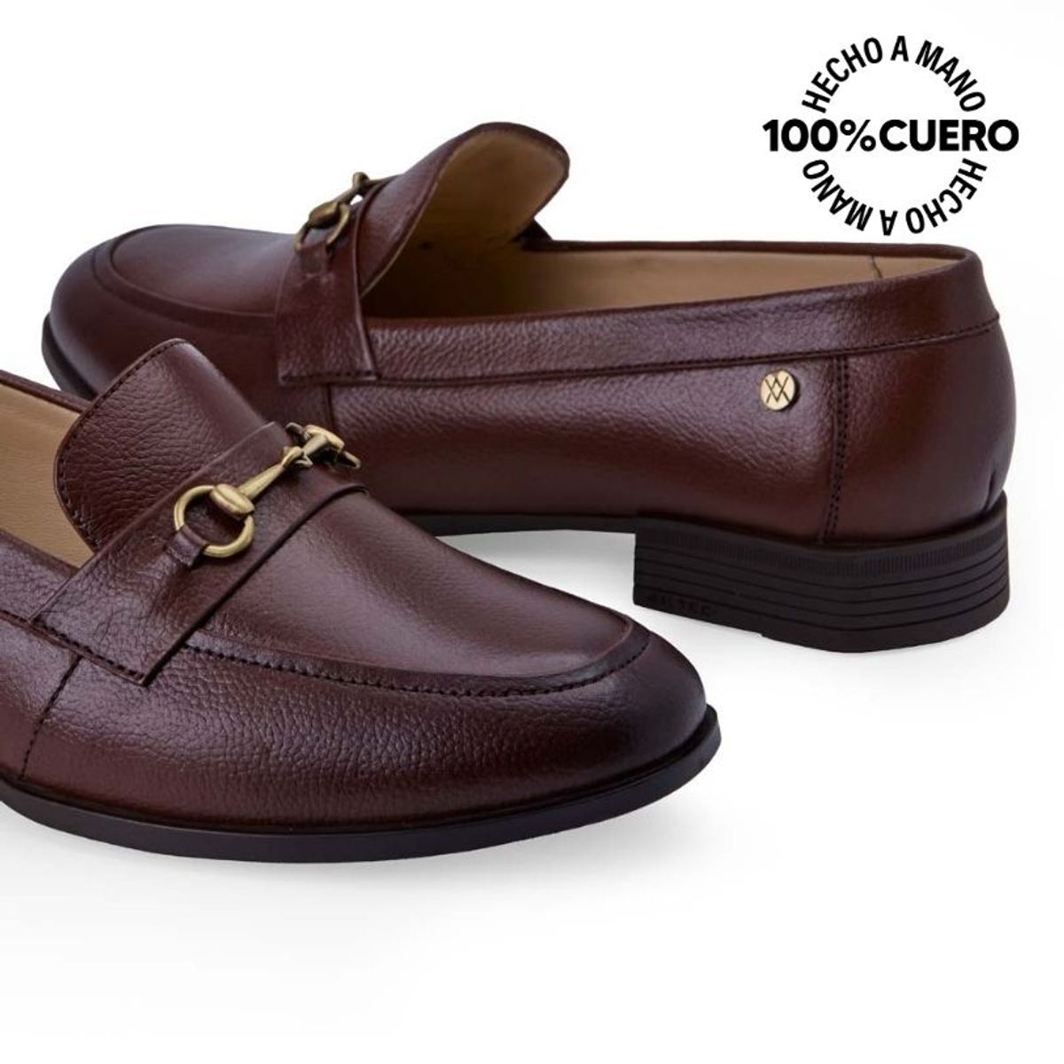 VIALE - Zapato Mocasín Casual LE-2515 Toffe Viale Cuero