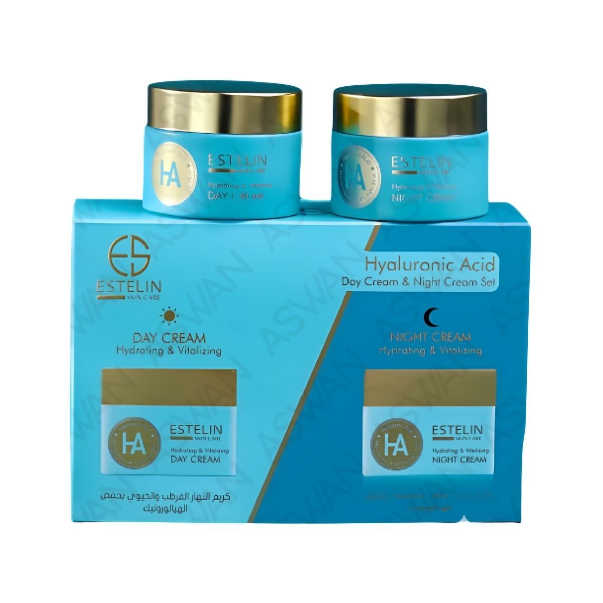 GENERICO - CREMA FACIAL DE DIA & NOCHE ACIDO HIALURONICO 50 GR - ESTELIN