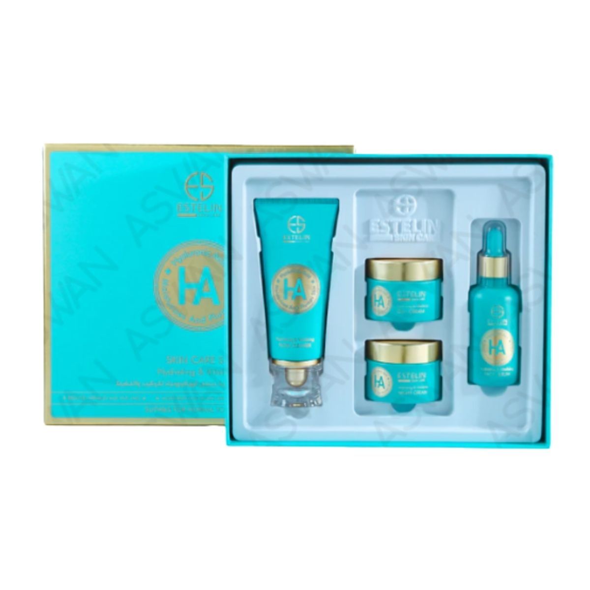 GENERICO - KIT ÁCIDO HIALURÓNICO LIMPIADOR DÍA NOCHE Y SÉRUM - ESTELIN