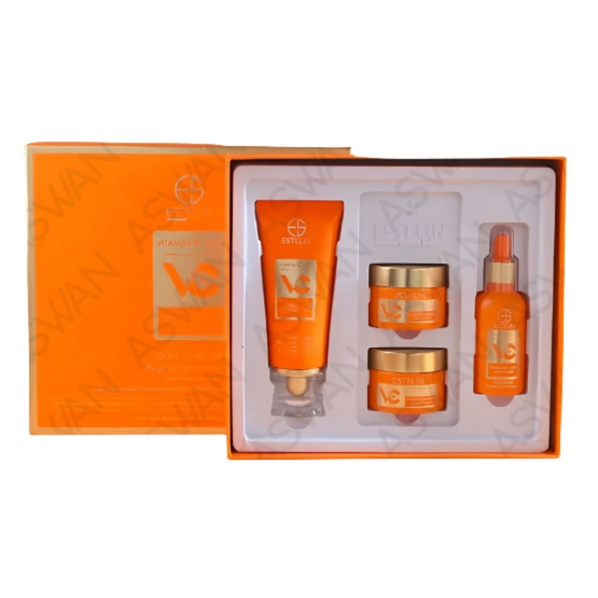 GENERICO - KIT VITAMINA C LIMPIADOR DÍA NOCHE Y SÉRUM FACIAL - ESTELIN