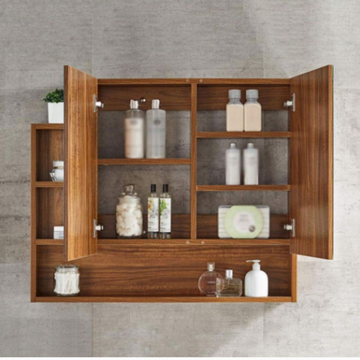 GENERICO - Gabinete De Baño Nely Caramelo Muebles Gaudi