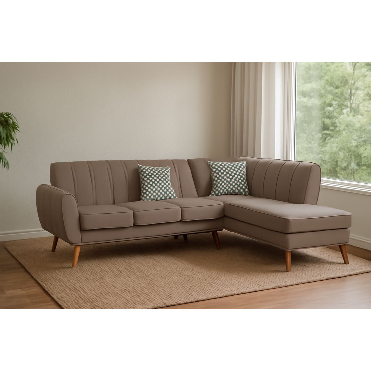 GENERICO - Seccional Chaim - Beige Oscuro