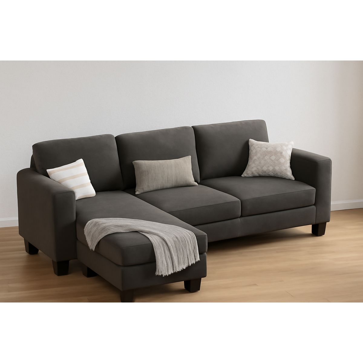 GENERICO - Sofá Seccional Mateu - Gris