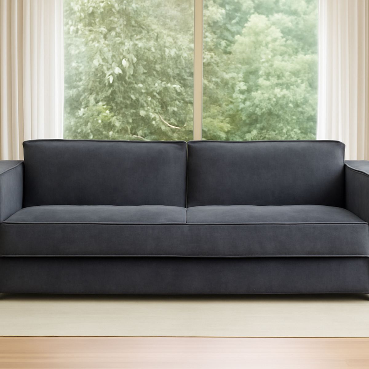 GENERICO - Sofá Seccional Nolan - Gris Oscuro