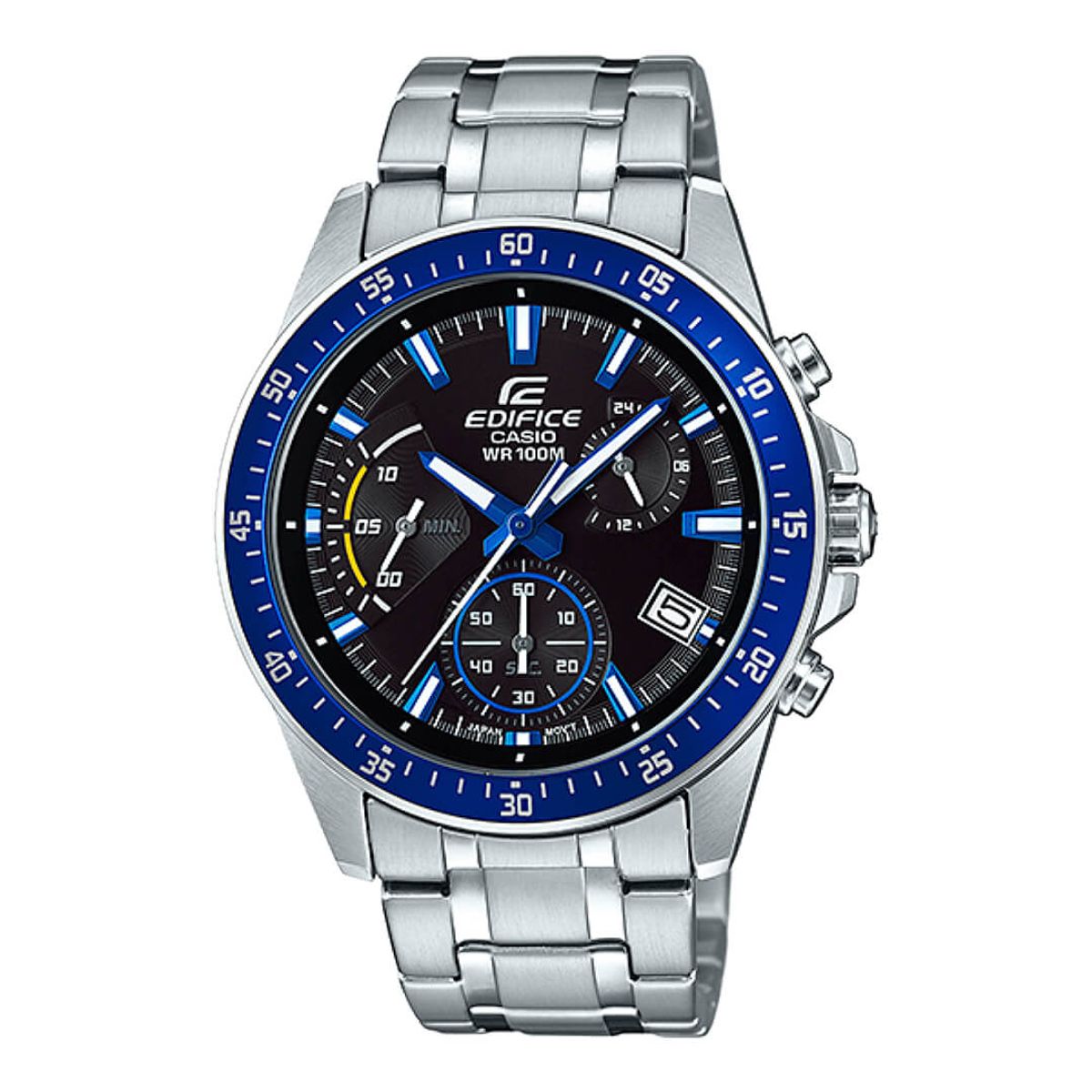 EDIFICE - Reloj Edifice EFV-540D-1A2 Plateado Ázul Hombre 
