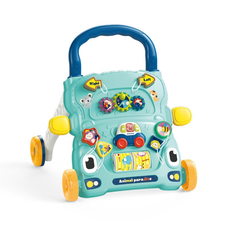 BIBI - ANDADOR CAMINADOR MUSICAL ESTIMULACIÓN PARA BEBÉ AZUL