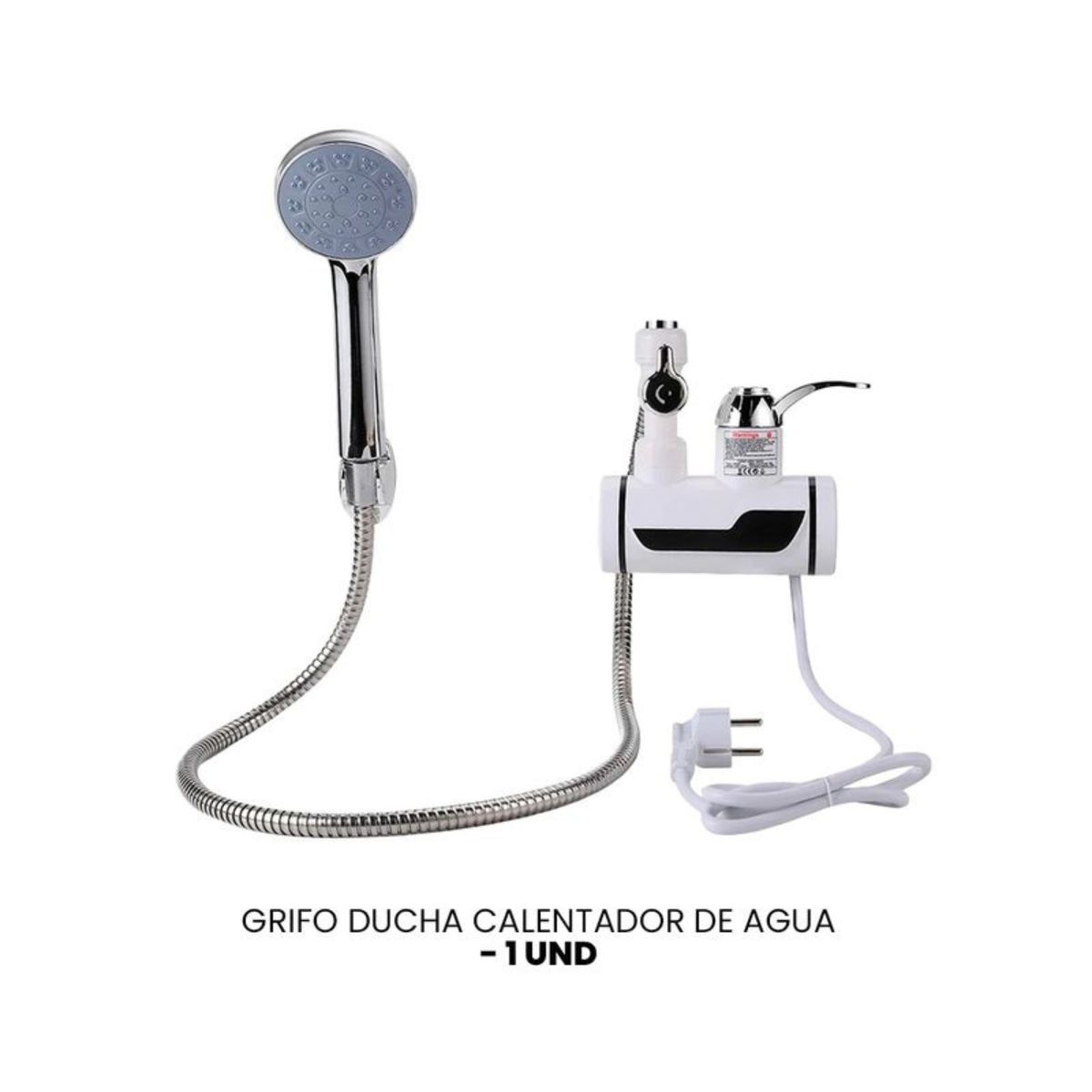 ROHS - GRIFO CALENTADOR DE AGUA CON DUCHA   Entrada de Pared