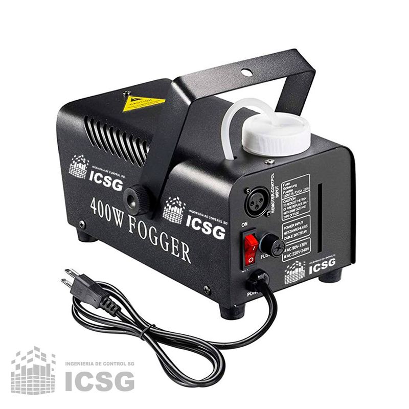 GENERICO - Maquina de humo 400 watts con control para eventos, fiestas, bodas