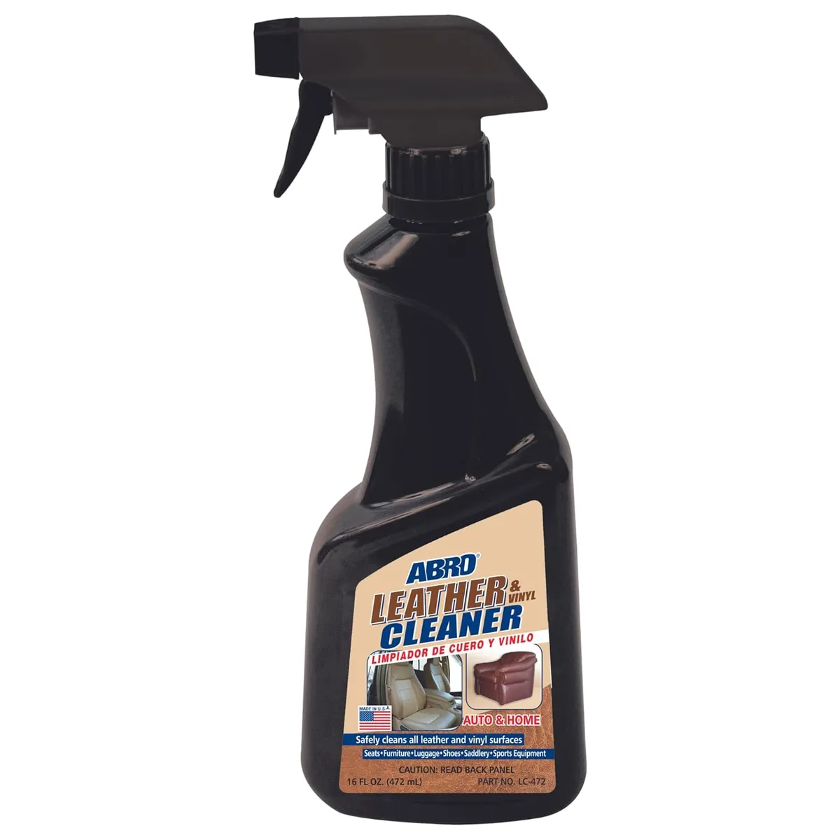 ABRO - ABRO Limpiador de Cuero y Vinilo 16 Oz (472ml) LC-472