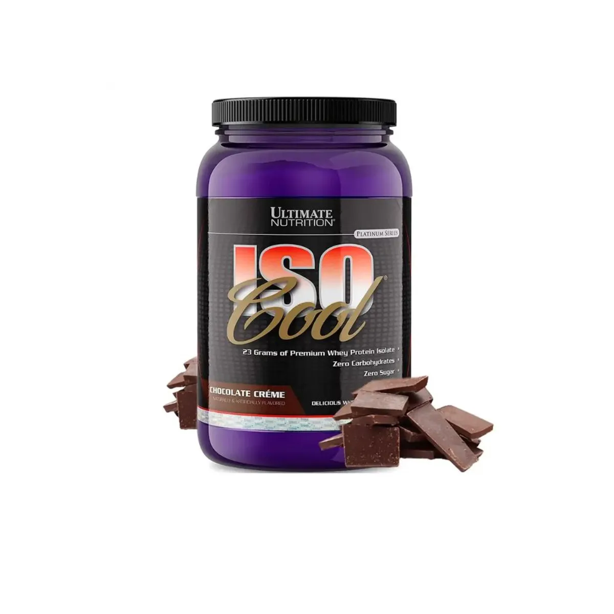 ULTIMATE NUTRITION - ISO COOL 2LB CHOCOLATE PROTEÍNA ISOLATADA