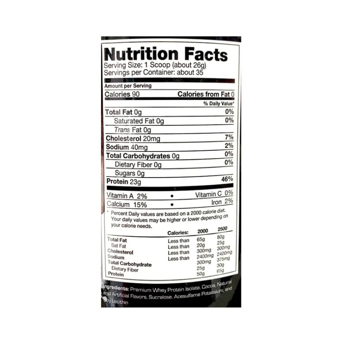 ULTIMATE NUTRITION - ISO COOL 2LB CHOCOLATE PROTEÍNA ISOLATADA