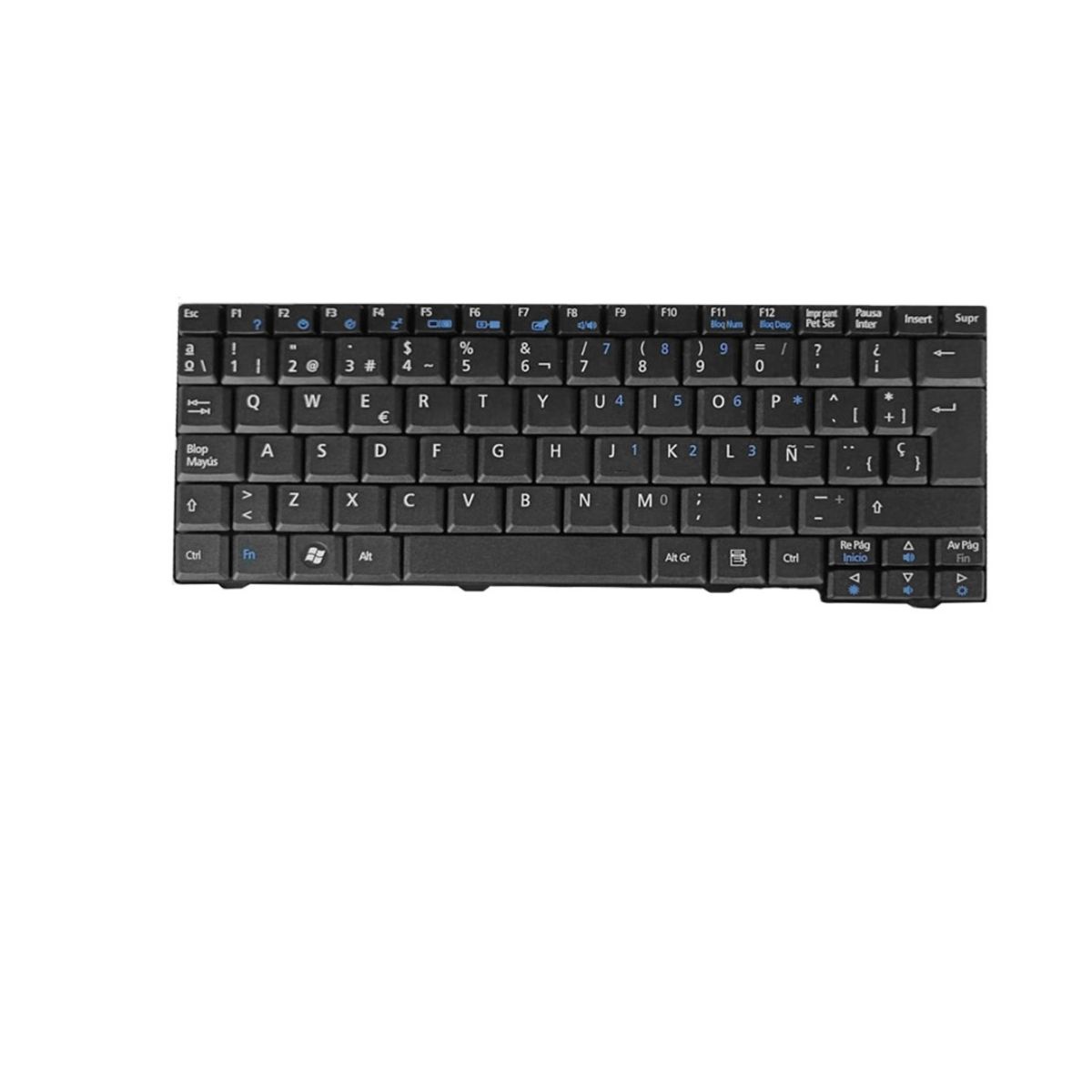 OEM - Teclado para Laptop Acer Aspire ZG5. ZG8. ZA8. D150.  D210.