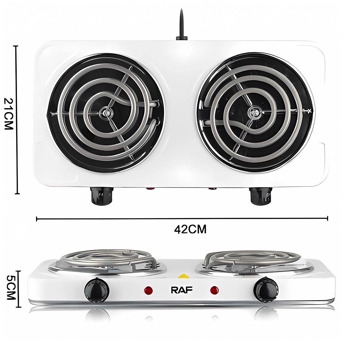 GENERICO - Cocina Eléctrica 5 Niveles de Potencia