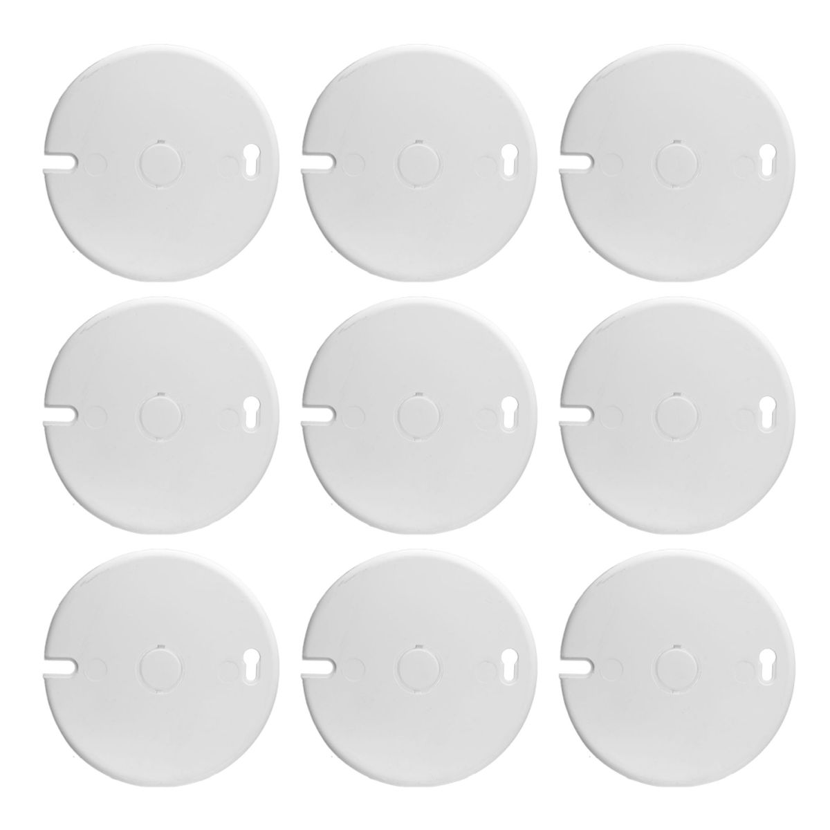 SONCA - Pack 12 Tapa circular de Caja Octagonal SONCA