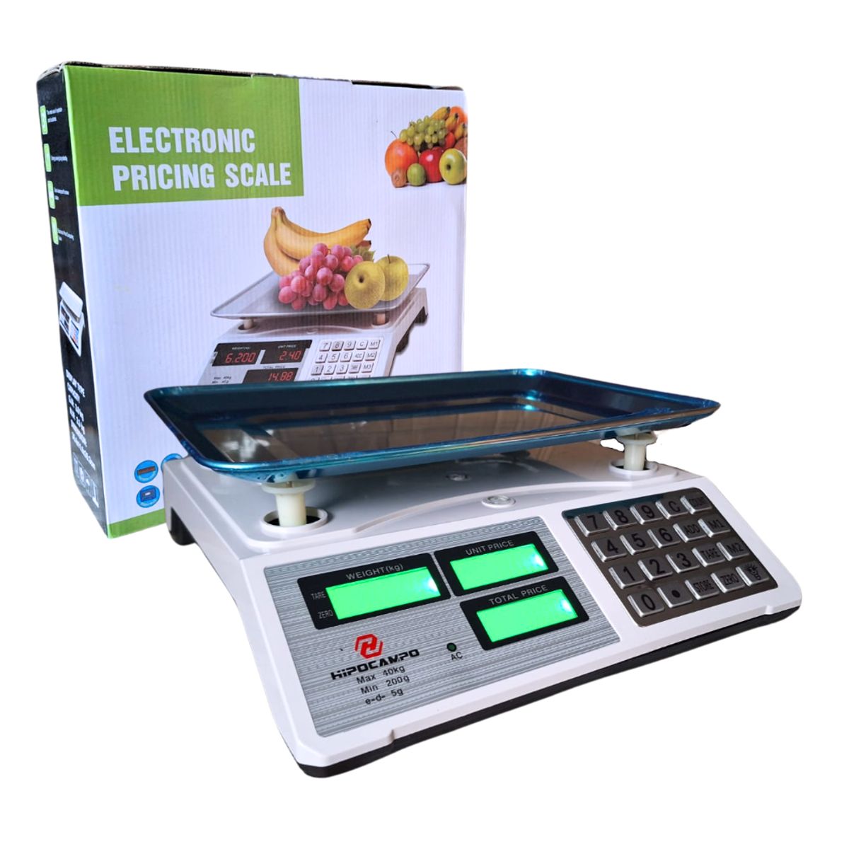 GENERICO - Balanza Comercial 40kg88lb Hipocampo