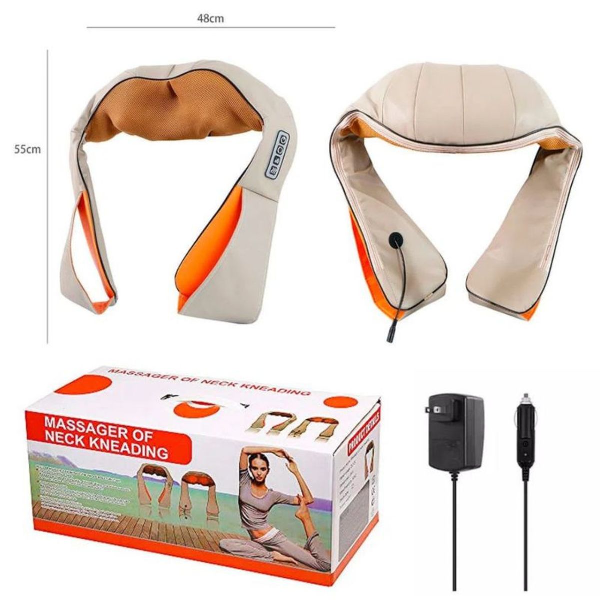 OEM - Masajeador Shiatsu Cuello Espalda Cuerpo Infrarrojo