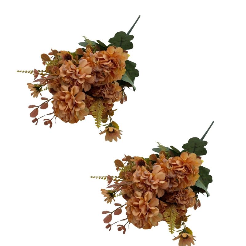 FLORIPA - Pack De 2 Buque De Crisantemos BG 401018-NAR FLORIPASTORE