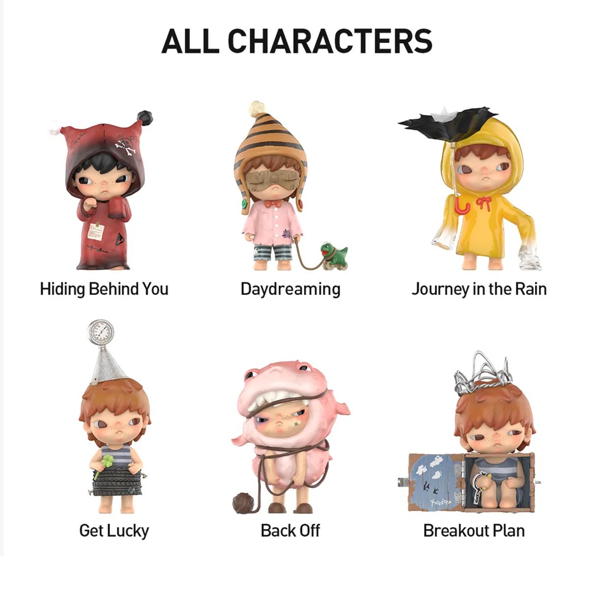 POP MART - Blind Box Hirono Echo Producto 100% Original - Caja al azar