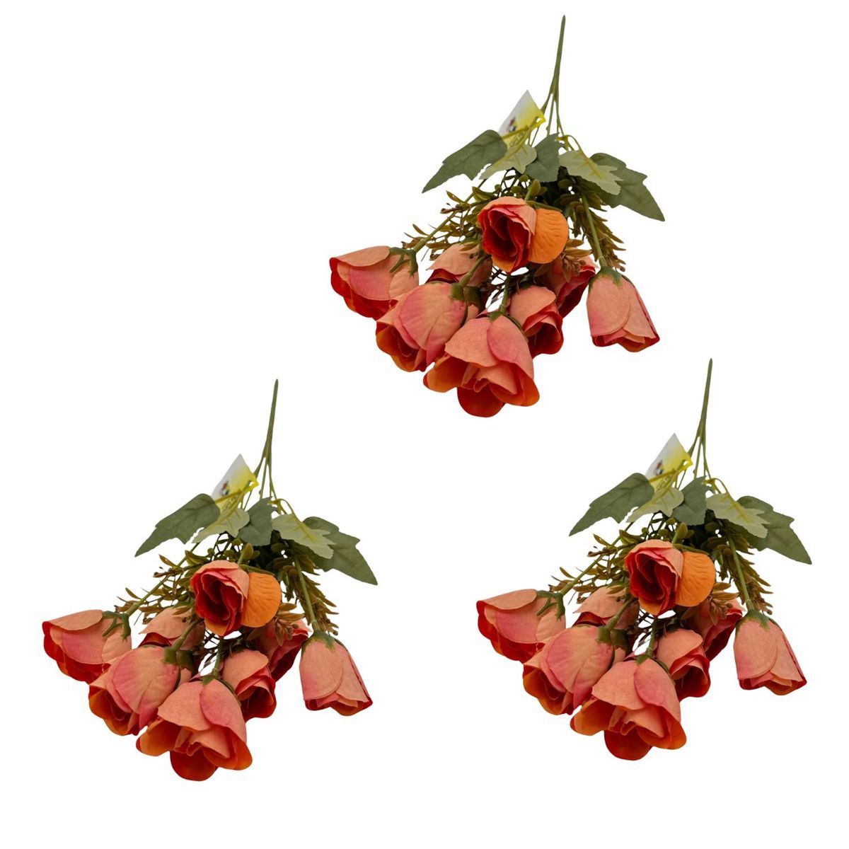 FLORIPA - Pack De 3 Bouquet De Rosas BG 407094-NAR FLORIPASTORE